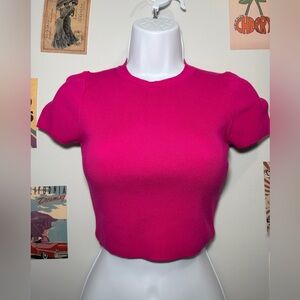 Zara Fuchsia Crop Top